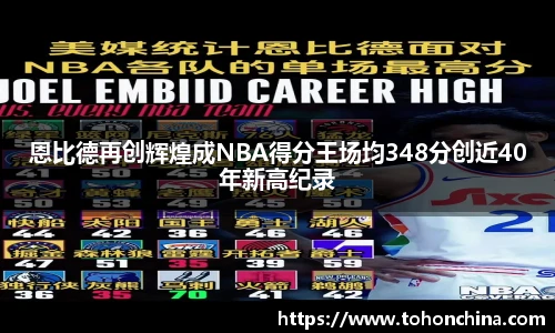 恩比德再创辉煌成NBA得分王场均348分创近40年新高纪录